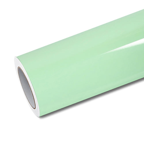 Mallcas™ Glossy Hazy Green Vinyl Wrap