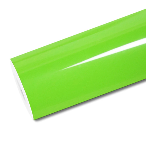 Mallcas™ Glossy Viper Green Vinyl Wrap (PET Liner)