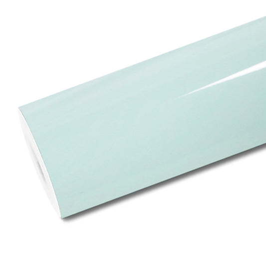 Mallcas™ Glossy Cragginess Green Vinyl Wrap (PET Liner)
