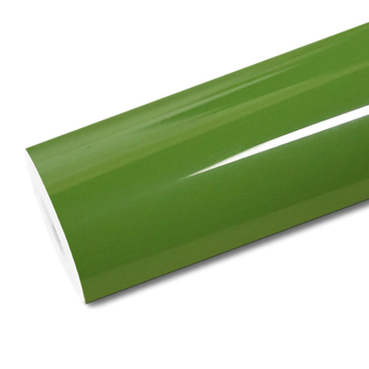 Mallcas™ Glossy Racing Green Vinyl Wrap (PET Liner)