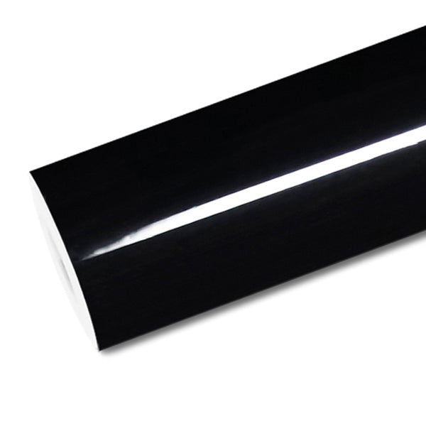 Mallcas™ Glossy Black Vinyl Wrap (PET Liner)