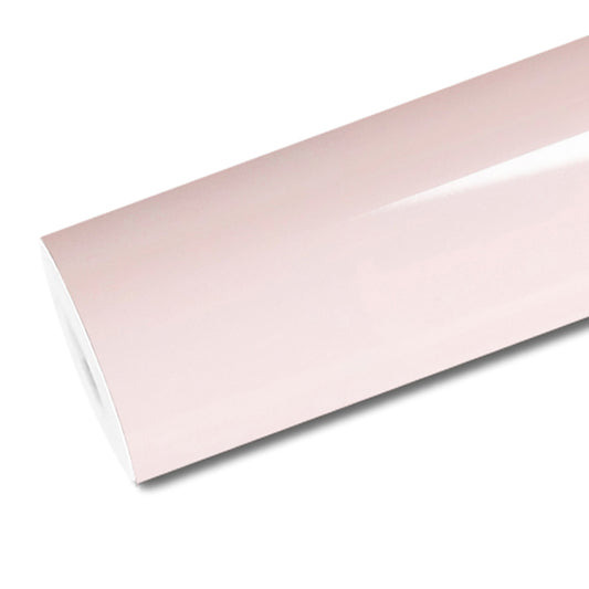 Mallcas™ Glossy Baby Pink Vinyl Wrap (PET Liner)