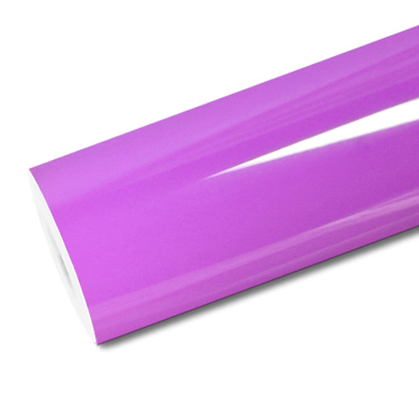 Mallcas™ Ultra Gloss Lacquer Flour Purple Vinyl Wrap (PET Liner)