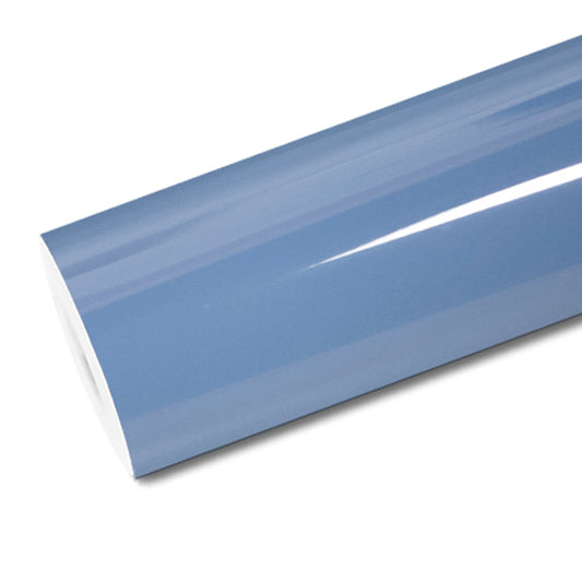 Mallcas™ Glossy China Blue Vinyl Wrap (PET Liner)