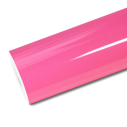 Mallcas™ Glossy Princess Pink Vinyl Wrap (PET Liner)