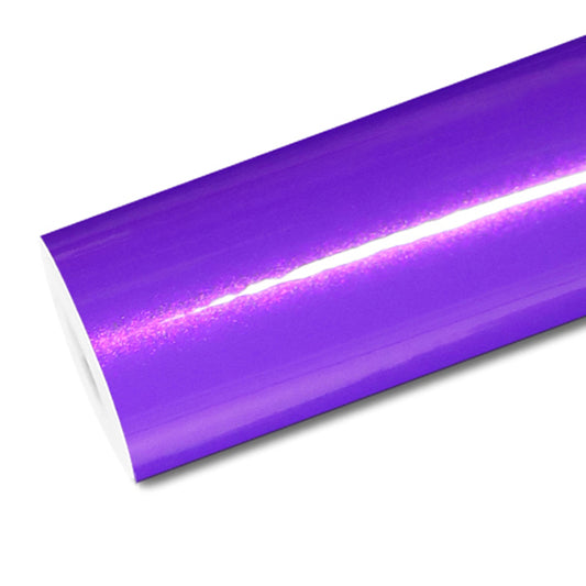 Mallcas™ Glossy Ghost Purple Vinyl Wrap (PET Liner)