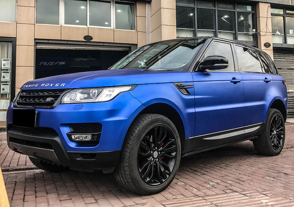 Mallcas™ Ceramics Blue Vinyl Wrap (PET Liner)