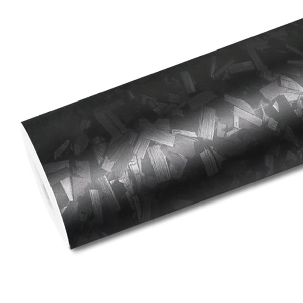 Mallcas™ Matte Forging Carbon Black Vinyl Wrap (PET Liner)