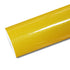 Mallcas™ Glossy Diamond Glitter Sunflower Yellow Vinyl Wrap (PET Liner)