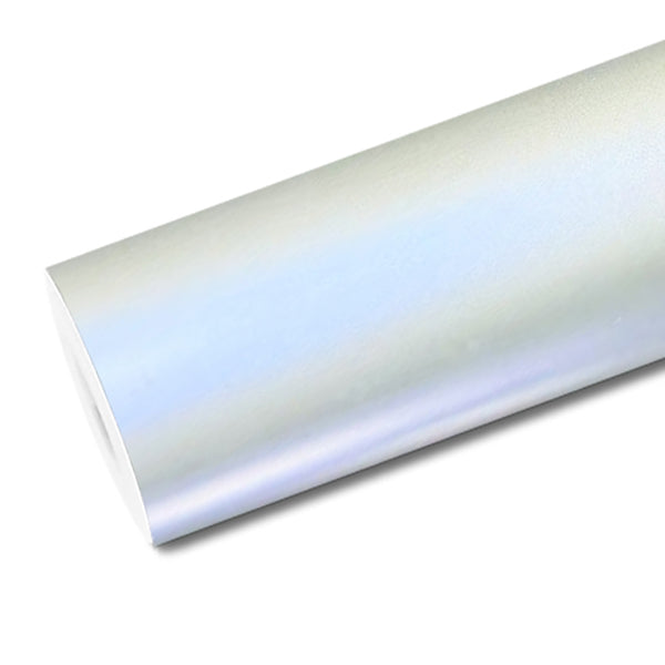 Mallcas™ Matte Technology Silver Blue Vinyl Wrap (PET Liner)
