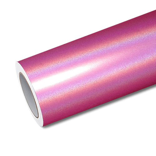 Mallcas™ Glossy Laser Pink Vinyl Wrap