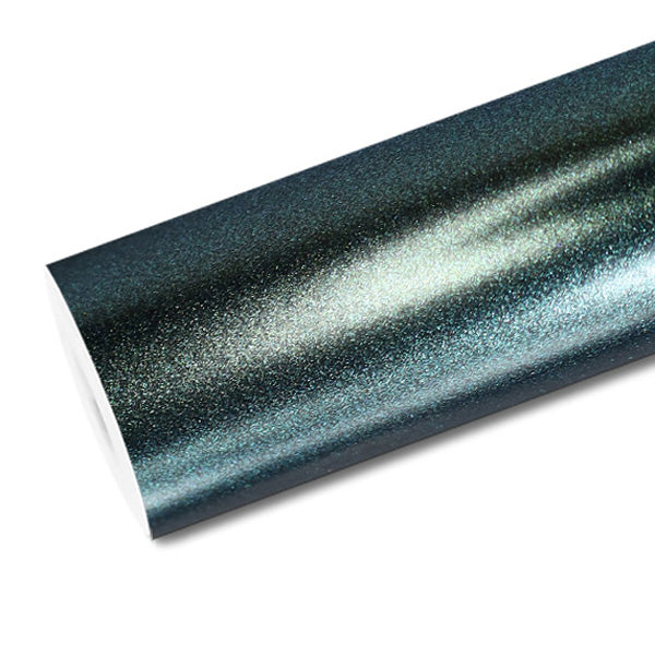 Mallcas™ Matte Metal Dark Green Vinyl Wrap (PET Liner)