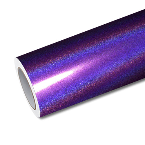 Mallcas™ Glossy Laser Purple (Dark) Vinyl Wrap