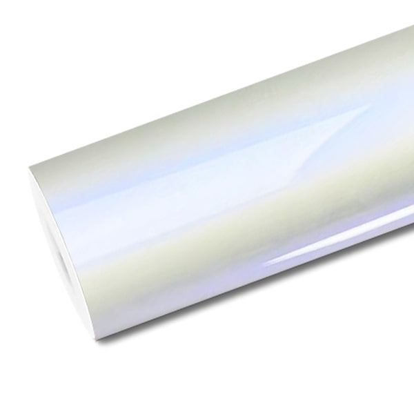 Mallcas™ Gloss Technology Silver Blue Vinyl Wrap (PET Liner)