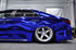 Mallcas™ Mirror Chrome Blue Vinyl Wrap (PET Liner)
