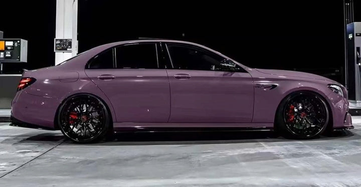 Mallcas™ Glossy Mauve Latte Vinyl Wrap (PET Liner)