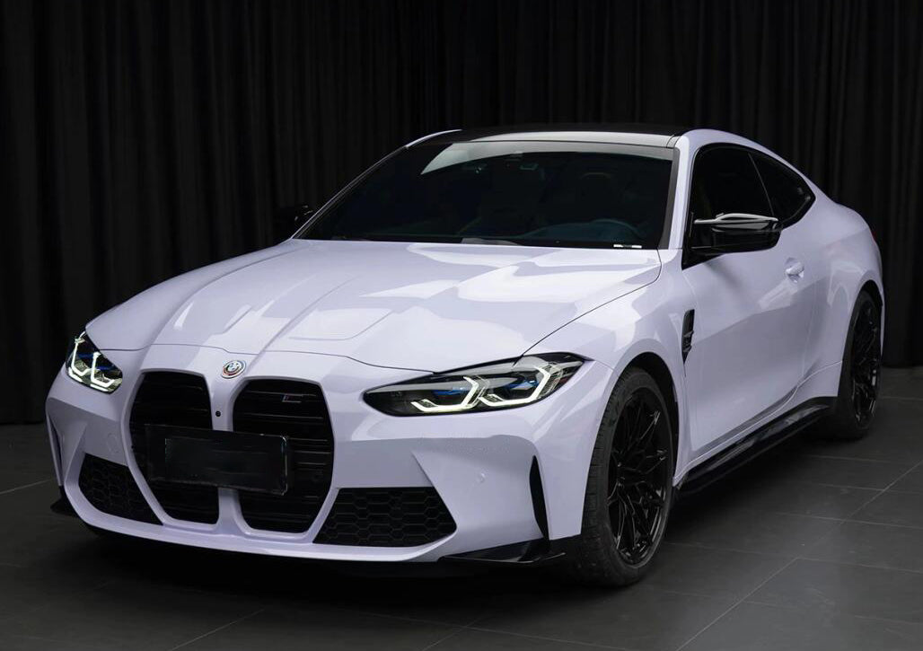 Mallcas™ Glossy Misty Purple Vinyl Wrap (PET Liner)