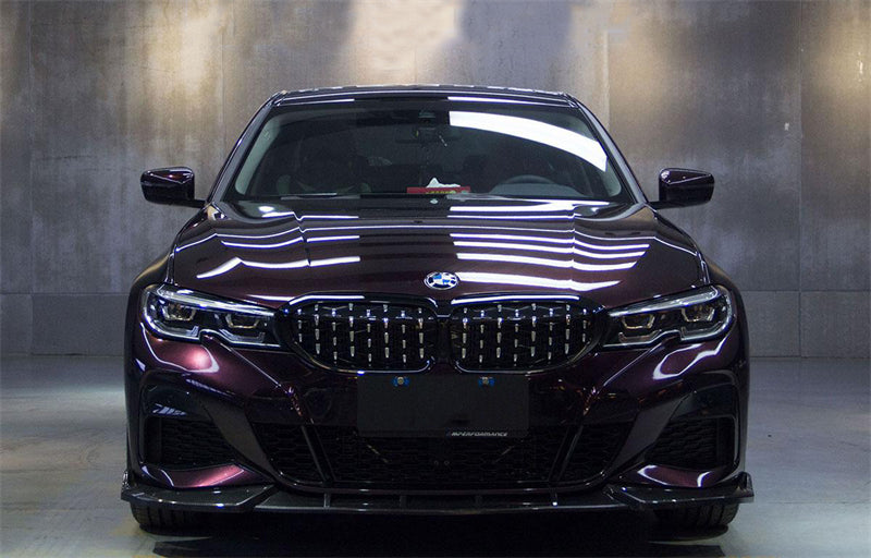 Mallcas™ Glossy Metallic Ghost Midnight Red Vinyl Wrap (PET Liner)