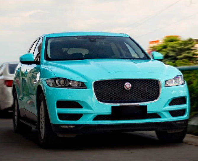 Mallcas™ Glossy Turquoise Dream Vinyl Wrap (PET Liner)