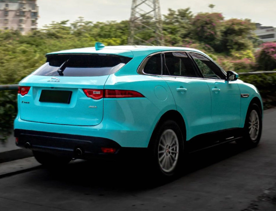 Mallcas™ Glossy Turquoise Dream Vinyl Wrap (PET Liner)