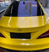 Mallcas™ Glossy Diamond Glitter Sunflower Yellow Vinyl Wrap (PET Liner)