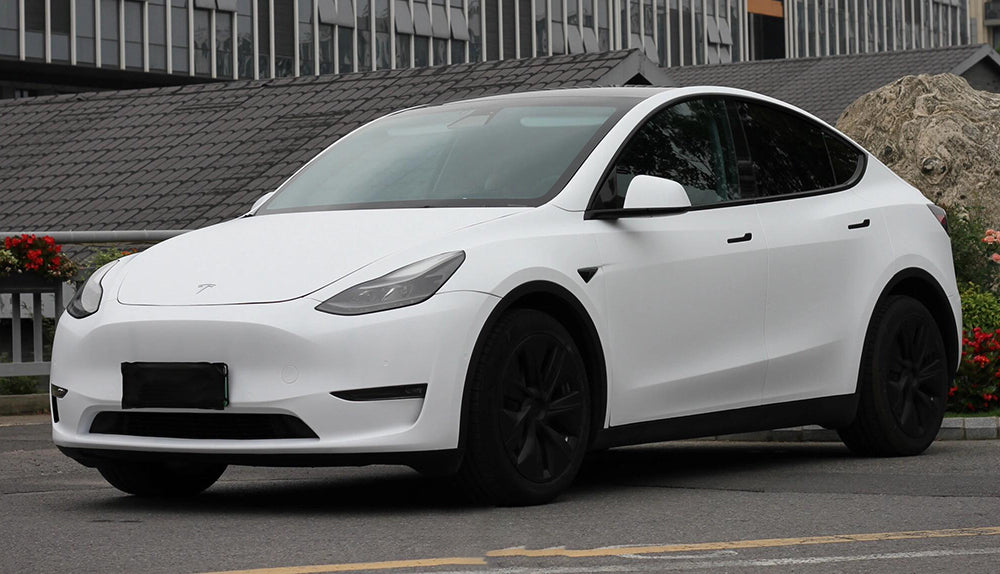 Mallcas™ Ultimate Flat Pure White Vinyl Wrap (PET Liner)