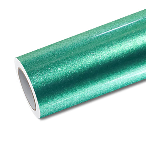 Mallcas™ Glossy Metallic Paint Emerald Green Vinyl Wrap