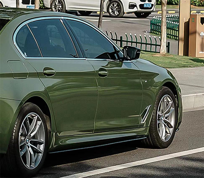 Mallcas™ Glossy Military Green Vinyl Wrap (PET Liner)