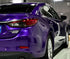 Mallcas™ Glossy Metallic Mauvine Blue Vinyl Wrap (PET Liner)