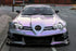 Mallcas™ Gloss Technology Silver Purple Vinyl Wrap (PET Liner)