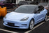 Mallcas™ Glossy Baby Blue Vinyl Wrap (PET Liner)