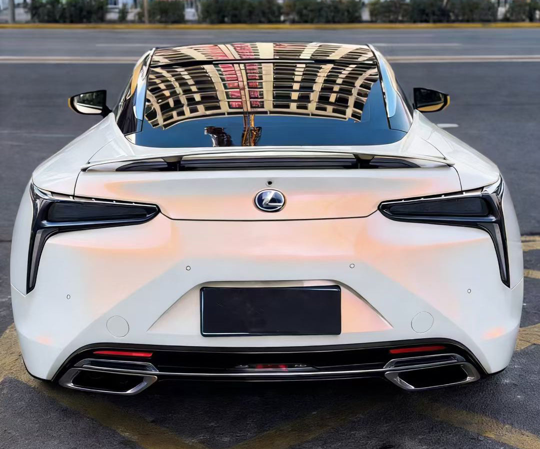 Mallcas™ Gloss Technology White Orange Vinyl Wrap (PET Liner)