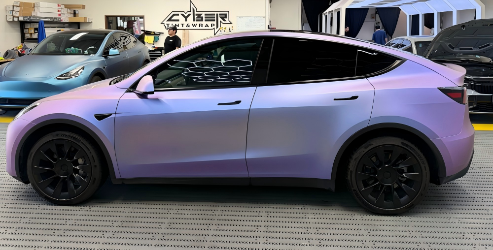 Mallcas™ TPU ColorPPF Matte Purple Mist Silver (Mist Silver Lavender)