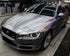 Mallcas™ Matte Pure Metal Titanium Grey Vinyl Wrap (PET Liner)