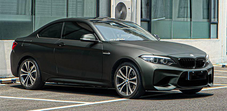 Mallcas™ Ultra Matte Wizard Green Vinyl Wrap (PET Liner)