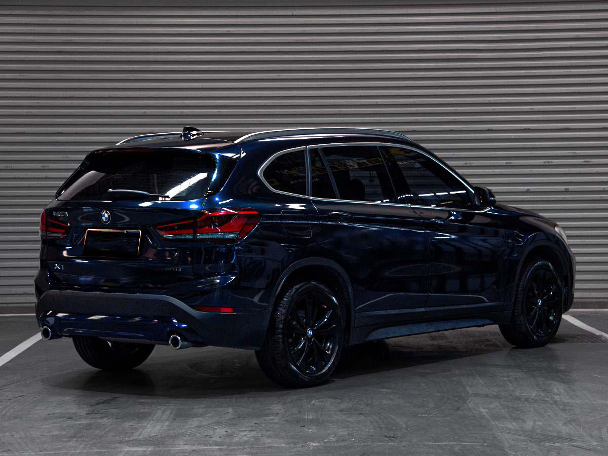 Mallcas™ Glossy Metallic Ghost Midnight Blue Vinyl Wrap (PET Liner)