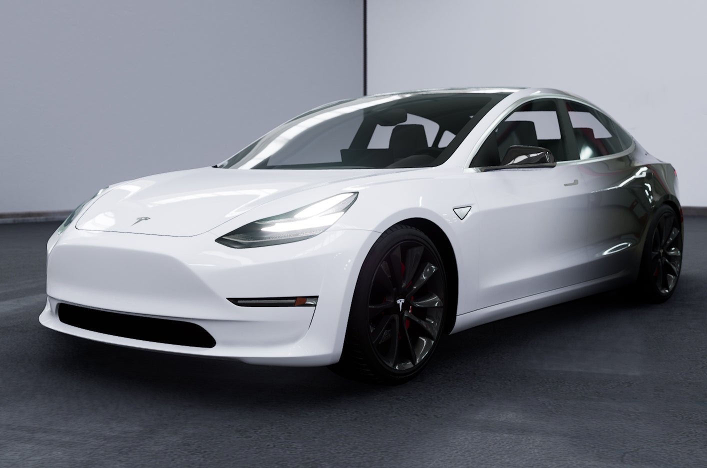 Mallcas™ Black to White Custom Printed Vinyl Wrap