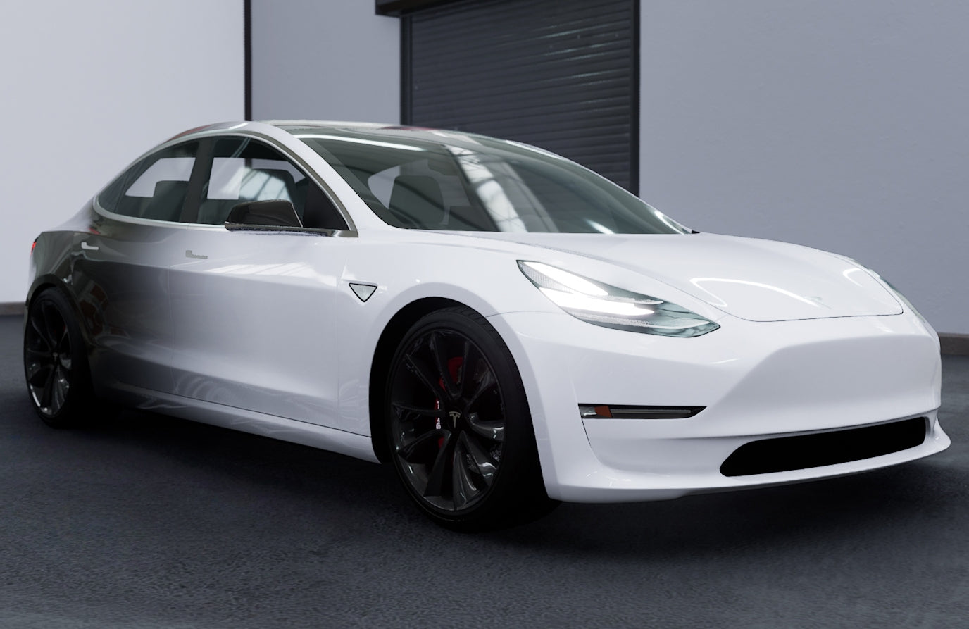 Mallcas™ Black to White Custom Printed Vinyl Wrap