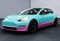 Mallcas™ Blue to Pink Custom Printed Vinyl Wrap