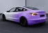 Mallcas™ White to Purple Custom Printed Vinyl Wrap