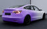 Mallcas™ White to Purple Custom Printed Vinyl Wrap