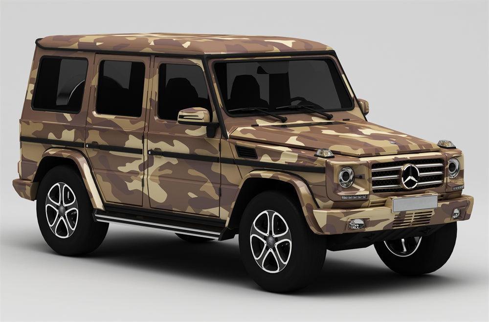 Mallcas™  Camouflage Custom Printed Vinyl Wrap