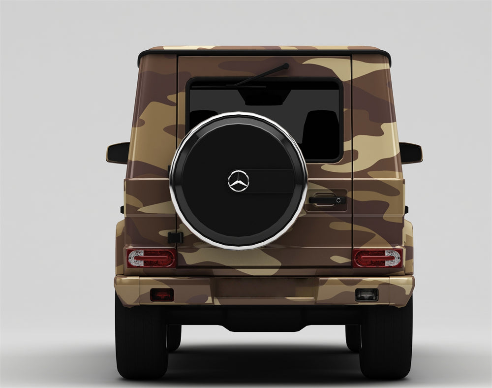 Mallcas™  Camouflage Custom Printed Vinyl Wrap