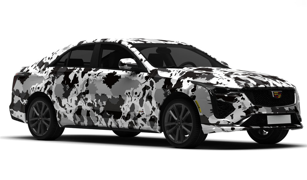 Mallcas™ Map Camouflage Custom Printed Vinyl Wrap