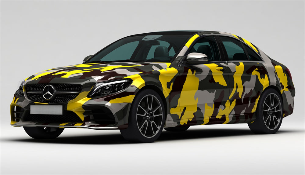 Mallcas™  Camouflage Custom Printed Vinyl Wrap