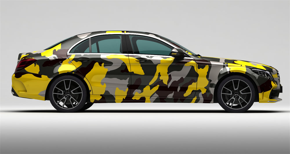 Mallcas™  Camouflage Custom Printed Vinyl Wrap