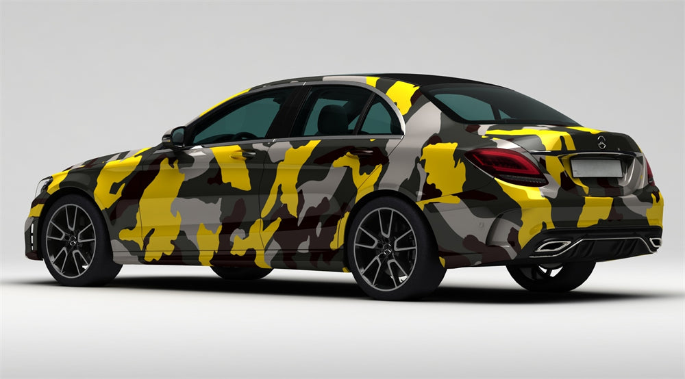 Mallcas™  Camouflage Custom Printed Vinyl Wrap
