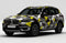 Mallcas™  Black Yellow Grey Camouflage Custom Printed Vinyl Wrap