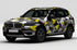 Mallcas™  Black Yellow Grey Camouflage Custom Printed Vinyl Wrap