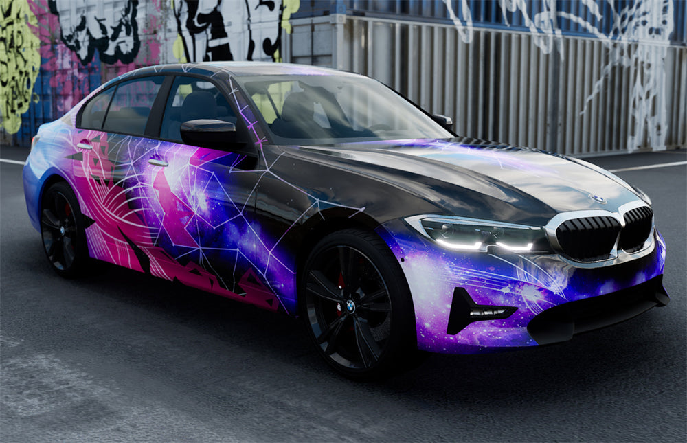 Mallcas™  Starry Sky Camouflage Custom Printed Vinyl Wrap